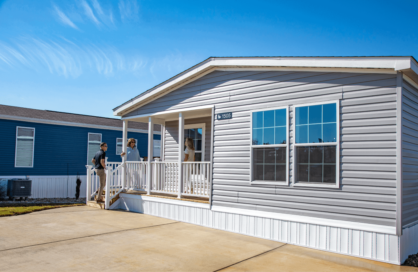 Columbia Gray House Mark