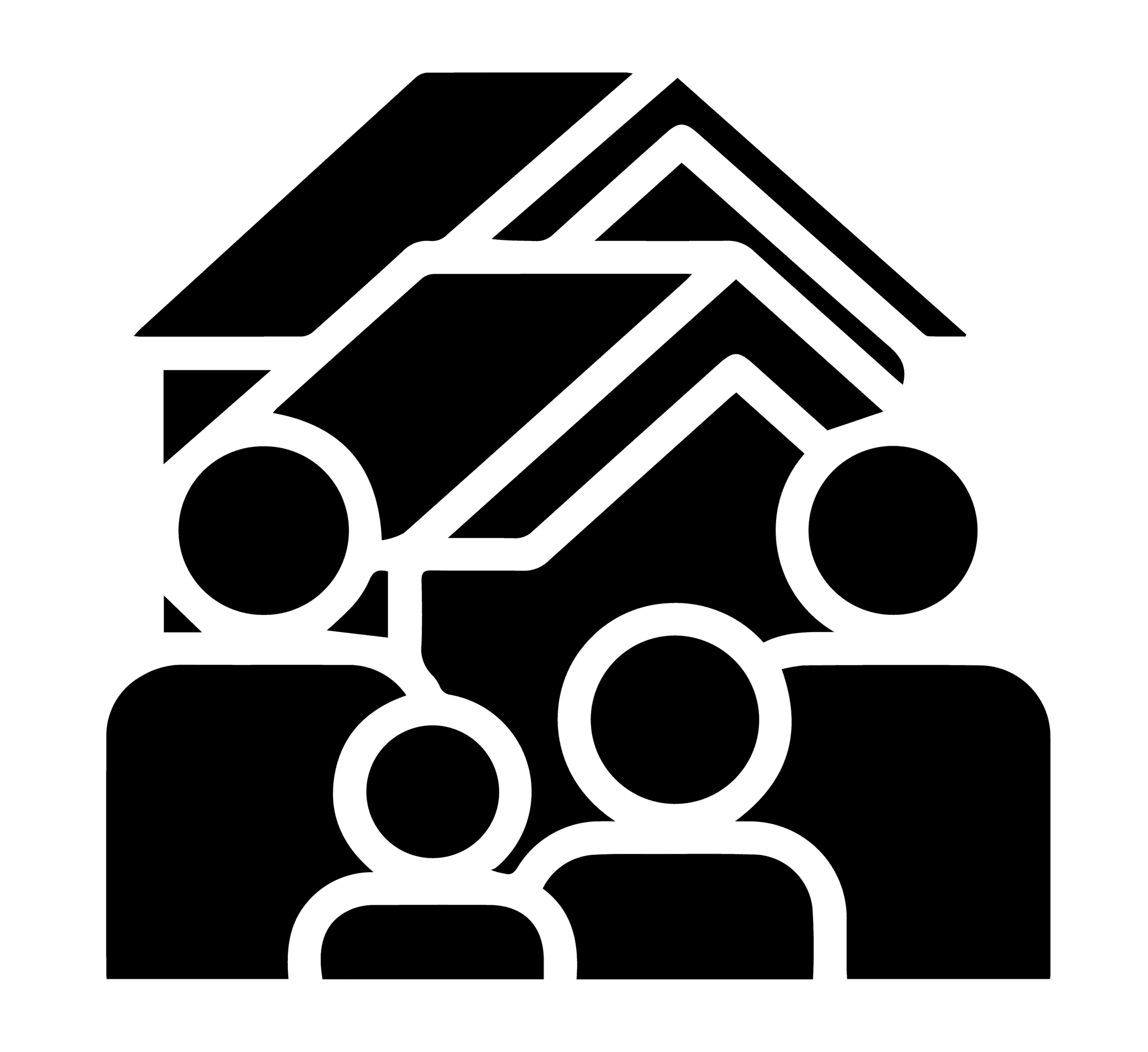 Family with homes