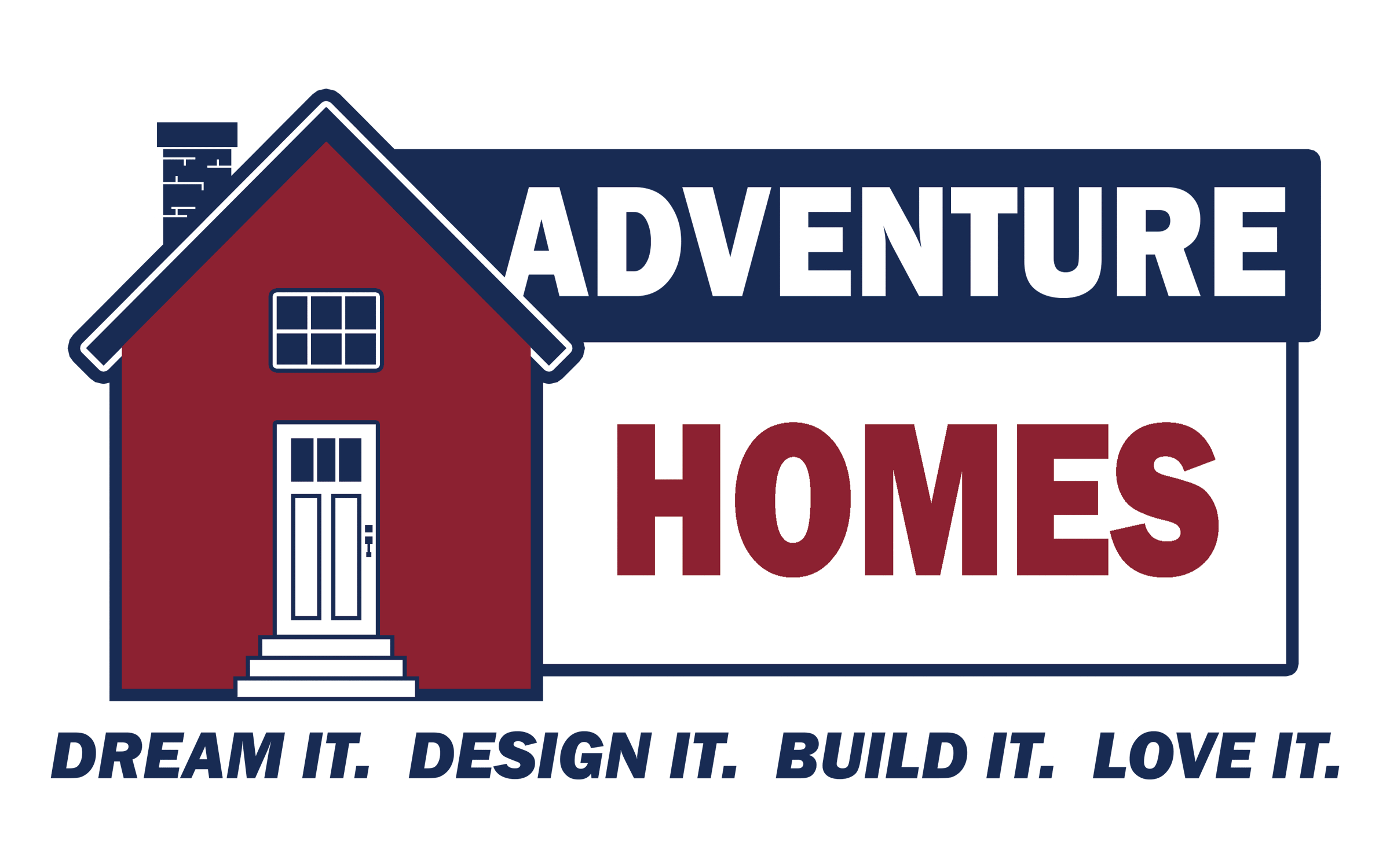 Adventure Main Logo - White Outline