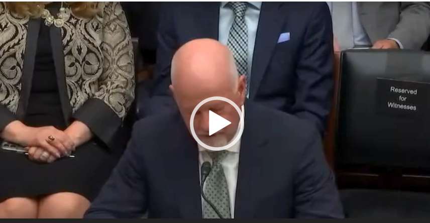 Bill Boor testifying before Congress